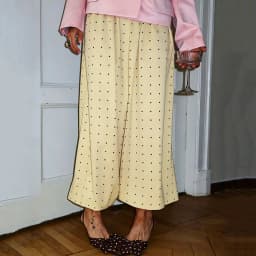 Linad Elegant Satin Long Lantern Pants For Woman 2026 Street Chic High Waist Trousers Spring Vintage Loose Ankle Length Pants