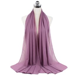 Muslim Chiffon Hijab Scarf Women Long Solid Color Head Wrap For Women Hijabs Scarves Ladies Muslim Veil Jersey Hijabs