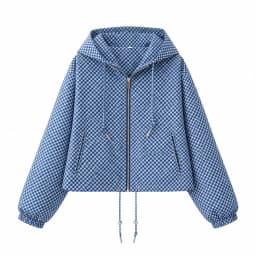 Jackets & Coats Women's Autumn 2026 New Plaid Hooded Fashion Loose Elegant Young Women Jacket Chic Autumn Holiday Street Jackets