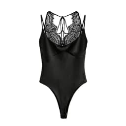 Women's Jumpsuit 2026 Spring New Solid Color Halter Neck Lace Splice Sexy Slim-Fit Romper Personalized Fashion
