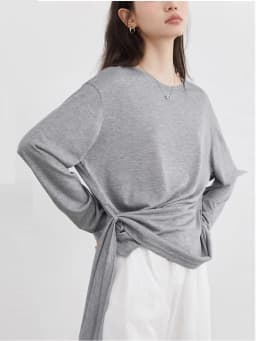 CHIC VEN Fashion Women's Pullovers Tees O Neck New Loose Solid Long Sleeve Female T-shirt Thin Female Top Spring Autumn 2025