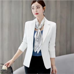 Women's Blazer 2026 Blue Long Sleeve Blazers Pockets Jackets Coat Slim Office Lady Jacket Female Tops Suit Blazer Femme Jackets
