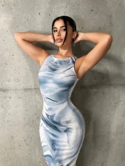 Summer New Fashion Slim Fit Sexy Dress Stylish Clothe for Women Short Sleeve Mini Dress
