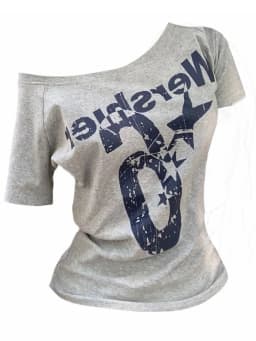 Summer Y2k Sport Off Shoulder Top Women Sexy Vintage 2000s Short Sleeve T Shirt Lady Body Basic Crop Top Female Casual