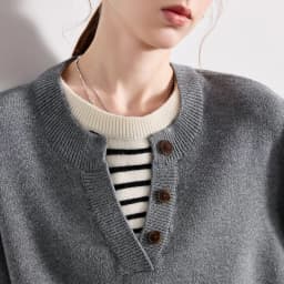 TOYOUTH Women Plied Yarn Knitwear 2026 Spring New Patchwork Two-Piece Illusion Color-Block Intellectual Tops