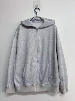 Women Fashion Grey Angel Wing Embroidered Hoodie Zipper Kawaii Pullover Sweatshirt Wing Y2K Streetwear Goth 2000s Alt Clothes