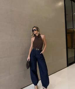 ETJ Women's 2026 Spring Cowl Neck Sleeveless Top Satin Backless Halter Blouse Elegant Party Night Out Wear Fashion Statement