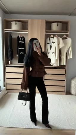Women Vintage Cropped Coat Stand Collar Waist Slim Belt Double-breasted Jacket 2026 Autumn Winter Commute Office Party Outerwear