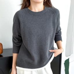 Women 100% Cotton Sweater O-neck Strip Pullover Casual Knit Clothing Fashion Soft Bottoming Sweater Tops A3032114