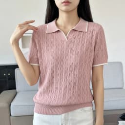 WinvyNee Spring Summer Women Cotton Polo V Collar Sweater Knitted Top Green Solid Short Sleeve Casual Pullover T-Shirt ZA1002042