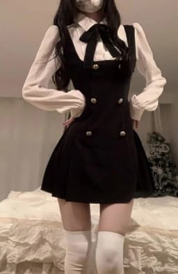 CGC Preppy Style Fake Two Piece Womens Short Dresses Casual Bow Tie Japanese JK Lolita Dress Female 2025 Summer Party Dresses