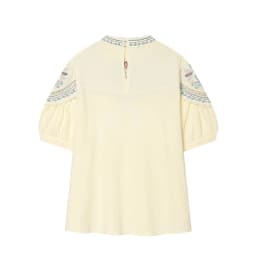 Willshela Women Fashion 2 Piece Set Embroidery Pullover T-Shirts & Vintage Side Zipper Mini Shorts Female Chic Lady Shorts Suits