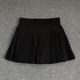 Women High Waist Pleated Tennis Skirt Built-in Shorts Anti-chafing Sports Skort Golf Fitness Running Short Skirt