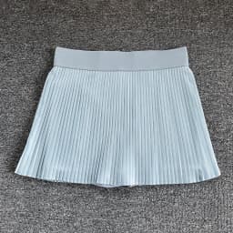 Women High Waist Pleated Tennis Skirt Built-in Shorts Anti-chafing Sports Skort Golf Fitness Running Short Skirt