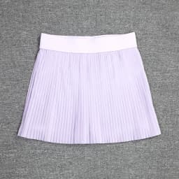Women High Waist Pleated Tennis Skirt Built-in Shorts Anti-chafing Sports Skort Golf Fitness Running Short Skirt