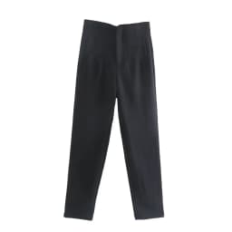 Koekop Office outfits Pencil Trousers Black Pink White Ladies Pants Fashion Office Wear High waist Pants for Women Formal Pants