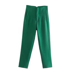 Koekop Office outfits Pencil Trousers Black Pink White Ladies Pants Fashion Office Wear High waist Pants for Women Formal Pants