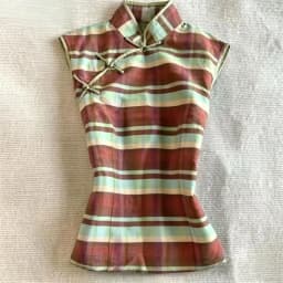 Y2k Chinese Style Short T Shirt Women Vintage Ropa De Mujer Stripes Color Blocking Sexy Camisetas Street Harajuku Retro Chic Top