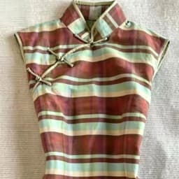 Y2k Chinese Style Short T Shirt Women Vintage Ropa De Mujer Stripes Color Blocking Sexy Camisetas Street Harajuku Retro Chic Top