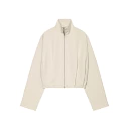 TFMLN Fashion Women Solid Bomber Jackets 2026 Autumn Causal Stand Collar Zipper Loose Coats High Street Daily Outwear