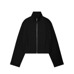 TFMLN Fashion Women Solid Bomber Jackets 2026 Autumn Causal Stand Collar Zipper Loose Coats High Street Daily Outwear