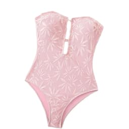2026 Summer Boho One Piece Swimsuit Women Strappy Backless Monokini Vacation Swimsuit Special Fabric