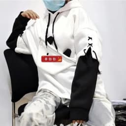 Y2K Clothes Cute bear backpack in spring and autumn fashion Hoodie Women's winter Harajuku loose casual street clothes Japanese