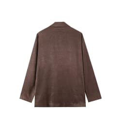 NLZGMSJ 2026 Spring Women Sets Wide Leg Pants Wrinkle Effect Oversize Office Jacket Coat Loose Blazer Suits OL Outfits