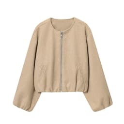 MUJER Fleece Bomber Jackets for Women Soft Zipper Woman's Sports Jacket Casual Cropped Jacket Women Long Sleeve Coats Outerwears