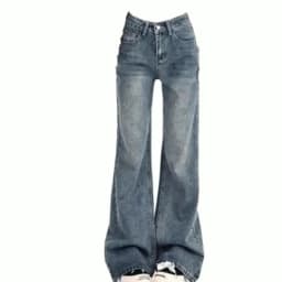 Ladies Flare Trousers Leisure Slimming Vintage Inspired Autumn High Waist Bell Women's Pants Flared Jeans Y2K