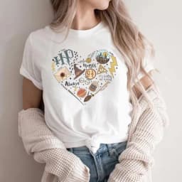 HP Magic Movie Inspired Shirt Wizard School Home Castle T-Shirt 9 3/4 Always Wizarding World Tees Matching Universal Trip Tshirt
