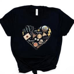 HP Magic Movie Inspired Shirt Wizard School Home Castle T-Shirt 9 3/4 Always Wizarding World Tees Matching Universal Trip Tshirt