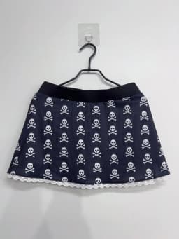 Emo Women Summer Y2K Sexy Goth Skull Print Mini Short Skirt Lace Trim Low Waist Aesthetic Acubi Punk A-line 2000s Alt Clothes