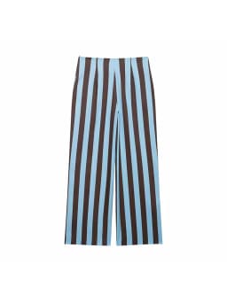 Women Fashion Summer 2026 Women Striped Casual Suit Knots Straight Vest+Zipper Pockets Long Pants Vintage Female Chic Lady Suits