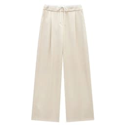 HXAO 2024 Women's Pants Baggy Wide Pants Woman Fashion Black Trousers Casual High waisted Pants Autumn Bluey Flared leggings