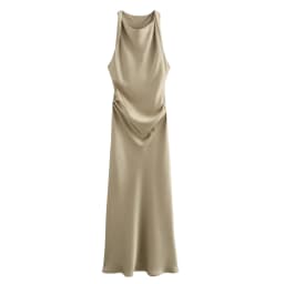 Satin Long Dresses for Women 2026 Summer Slip Midi Dress Woman Sexy Evening Party Dress Sleeveless Female Elegant Dresses