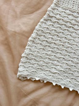 Women's White Crochet Halter Neck Sleeveless Dress