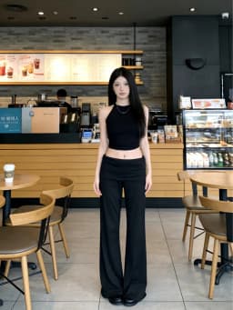 Fashionable Casual Yoga Bell Bottom Pants Slim Fit Y2K Hip Lifting New Women's Casual Pants