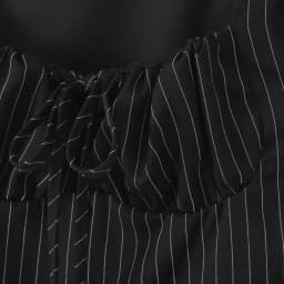 Black Striped Bow Ruched Chest Hook Buttons Crop Top Women Low Waist Package Hips Pleated Mini Skirt Suits 2 Pieces 1 Set