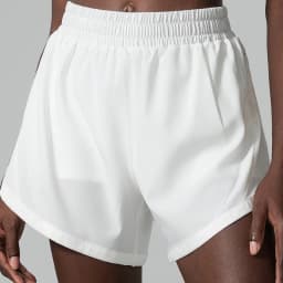 Women Summer Running Shorts 2 In 1 Woven Fabric Pocket Gym Yoga Shorts Female Loose Breathable Quick Dry Workout Sportswear