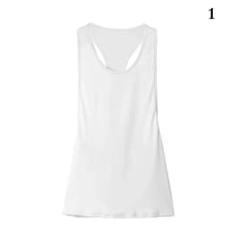 New Sports Overshirt Women's Fitness Sports Tank Top Back T-shaped Quick Dried Slim Sleeveless Running Tank Top Overcoat