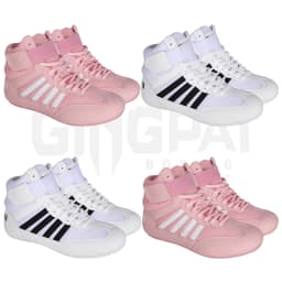 Boxing Shoes Comprehensive Training Shoes Strength Weightlifting Boxing Fighting High Help Men Women Adult Children's Sanda