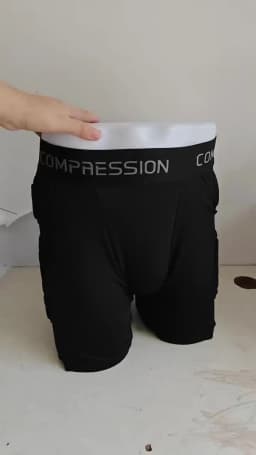 Football Soccer Goalkeeper Shorts EVA Sponge Protective Rugby Skateboard Training Shorts Hip Pad Sports Safety