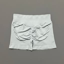 HISTELLO Sports Shorts Low Waist Solid Color Seamless Butt Lifting High Stretch Breathable Yoga Gym Fitness Workout Shorts