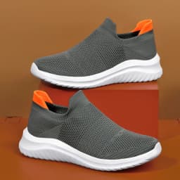 Men Running Walking Knit Shoes Fashion Casual Men Sneakers Breathable Sport Athletic Gym Lightweight Running Shoes