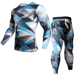 Men's Running Set Gym Jogging Thermo underwear xxxxl Second skin Compression Fitness MMA rashgard Male Quick dry Track suit