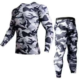 Men's Running Set Gym Jogging Thermo underwear xxxxl Second skin Compression Fitness MMA rashgard Male Quick dry Track suit