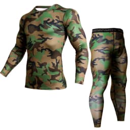 Men's Running Set Gym Jogging Thermo underwear xxxxl Second skin Compression Fitness MMA rashgard Male Quick dry Track suit