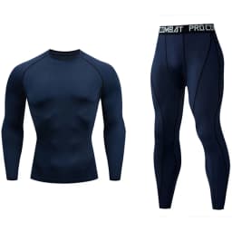 Men's Running Set Gym Jogging Thermo underwear xxxxl Second skin Compression Fitness MMA rashgard Male Quick dry Track suit