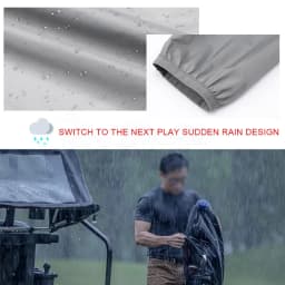 Golf Raincoat Rain Jacket Waterproof Lightweight Quick-Dry UV Sun Protection Breathable Outdoor Sports Men Women Golfing Apparel